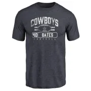 Bill Bates Dallas Cowboys Flanker Tri-Blend T-Shirt - Navy