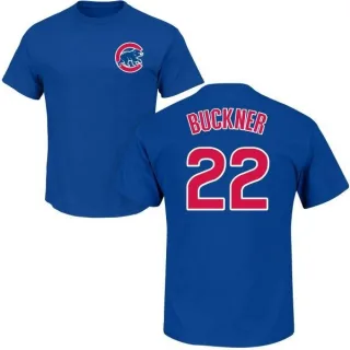Bill Buckner Chicago Cubs Name & Number T-Shirt - Royal