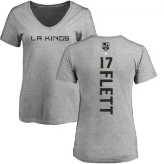 Bill Flett Women's Los Angeles Kings Backer T-Shirt - Ash