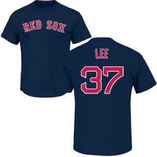 Bill Lee Boston Red Sox Name & Number T-Shirt - Navy