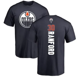 Bill Ranford Edmonton Oilers Backer T-Shirt - Navy