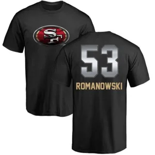 Bill Romanowski San Francisco 49ers Midnight Mascot T-Shirt - Black