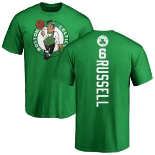 Bill Russell Boston Celtics Kelly Green Backer T-Shirt