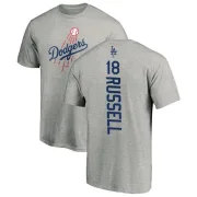 Bill Russell Los Angeles Dodgers Backer T-Shirt - Ash