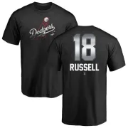 Bill Russell Los Angeles Dodgers Midnight Mascot T-Shirt - Black