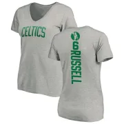 Bill Russell Women's Boston Celtics Ash Backer T-Shirt