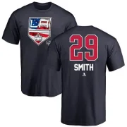 Billy Smith Los Angeles Kings Name and Number Banner Wave T-Shirt - Navy