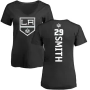 Billy Smith Women's Los Angeles Kings Backer T-Shirt - Black