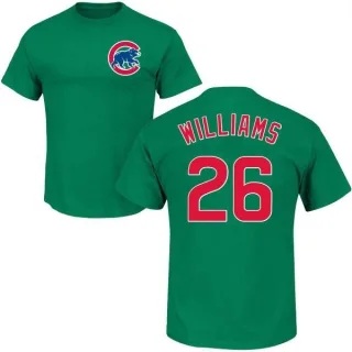 Billy Williams Chicago Cubs St. Patrick's Day Name & Number T-Shirt - Green