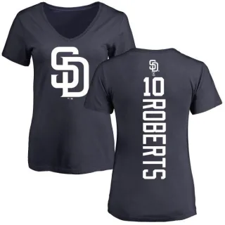 Bip Roberts Women's San Diego Padres Backer Slim Fit T-Shirt - Navy