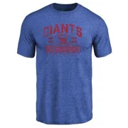 B.J. Goodson New York Giants Flanker Tri-Blend T-Shirt - Royal