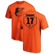 Bj Surhoff Baltimore Orioles RBI T-Shirt - Orange