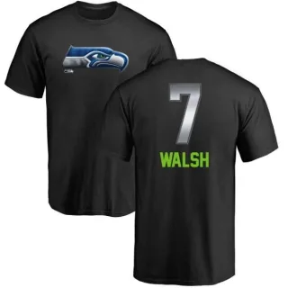 Blair Walsh Seattle Seahawks Midnight Mascot T-Shirt - Black