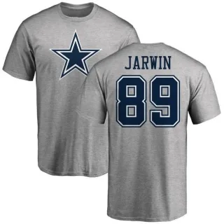 Blake Jarwin Dallas Cowboys Name & Number Logo T-Shirt - Ash