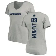 Blake Jarwin Women's Dallas Cowboys Backer Slim Fit T-Shirt - Ash