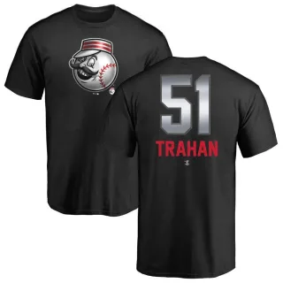 Blake Trahan Cincinnati Reds Midnight Mascot T-Shirt - Black