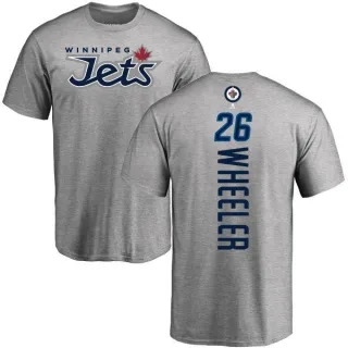 Blake Wheeler Winnipeg Jets Backer T-Shirt - Ash