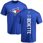 Bo Bichette Toronto Blue Jays Backer T-Shirt - Royal