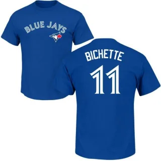Bo Bichette Toronto Blue Jays Name & Number T-Shirt - Royal