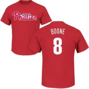 Bob Boone Philadelphia Phillies Name & Number T-Shirt - Red