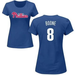 Bob Boone Women's Philadelphia Phillies Name & Number T-Shirt - Royal