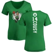 Bob Cousy Women's Boston Celtics Kelly Green Backer T-Shirt