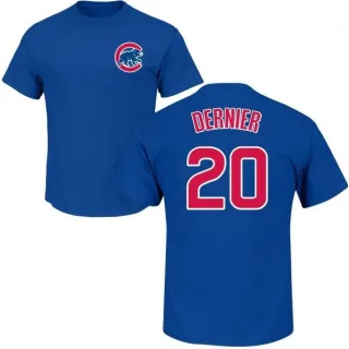 Bob Dernier Chicago Cubs Name & Number T-Shirt - Royal