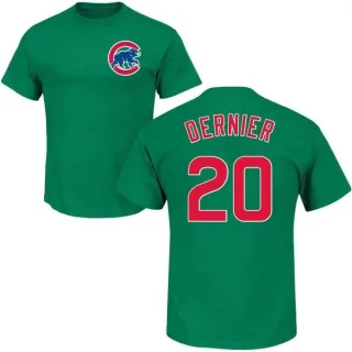 Bob Dernier Chicago Cubs St. Patrick's Day Name & Number T-Shirt - Green