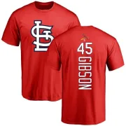 Bob Gibson St. Louis Cardinals Backer T-Shirt - Red