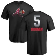 Bob Horner Atlanta Braves Midnight Mascot T-Shirt - Black