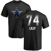 Bob Lilly Dallas Cowboys Midnight Mascot T-Shirt - Black