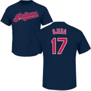 Bob Ojeda Cleveland Indians Name & Number T-Shirt - Navy