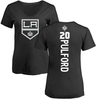 Bob Pulford Women's Los Angeles Kings Backer T-Shirt - Black