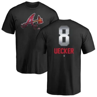 Bob Uecker Atlanta Braves Midnight Mascot T-Shirt - Black