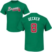 Bob Uecker Atlanta Braves St. Patrick's Day Name & Number T-Shirt - Green