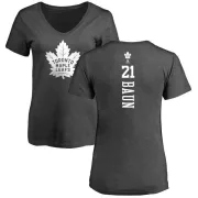 Bobby Baun Women's Toronto Maple Leafs One Color Backer T-Shirt - Charcoal