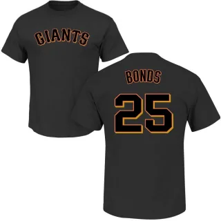 Bobby Bonds San Francisco Giants Name & Number T-Shirt - Black