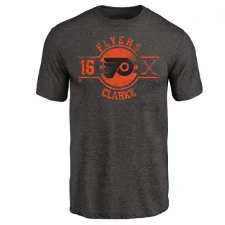 Bobby Clarke Philadelphia Flyers Insignia Tri-Blend T-Shirt - Black