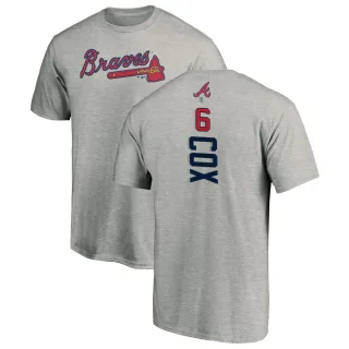 Bobby Cox Atlanta Braves Backer T-Shirt - Ash