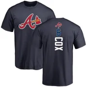 Bobby Cox Atlanta Braves Backer T-Shirt - Navy