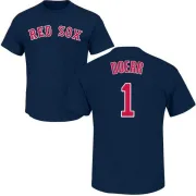 Bobby Doerr Boston Red Sox Name & Number T-Shirt - Navy