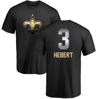 Bobby Hebert New Orleans Saints Midnight Mascot T-Shirt - Black