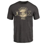 Bobby Hull Arizona Coyotes Insignia Tri-Blend T-Shirt - Black