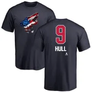 Bobby Hull Arizona Coyotes Name and Number Banner Wave T-Shirt - Navy