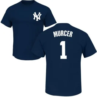 Bobby Murcer New York Yankees Name & Number T-Shirt - Navy