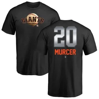 Bobby Murcer San Francisco Giants Midnight Mascot T-Shirt - Black