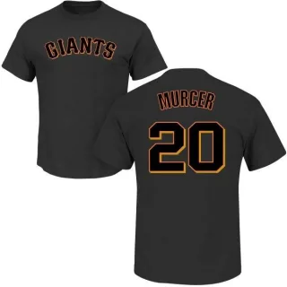 Bobby Murcer San Francisco Giants Name & Number T-Shirt - Black