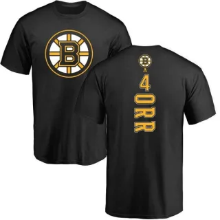 Bobby Orr Boston Bruins Backer T-Shirt - Black