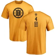 Bobby Orr Boston Bruins One Color Backer T-Shirt - Gold