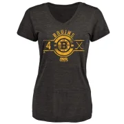 Bobby Orr Women's Boston Bruins Insignia Tri-Blend T-Shirt - Black